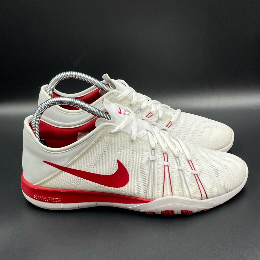 COPY - Nike Free TR 6 White/Gym Red Cross Training Shoes Women’s Sz 9